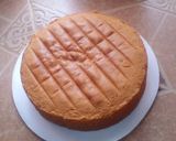 A picture of step 1 of Vanilla cake.