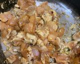 A picture of step 2 of Hawaiian Chicken Pizza.
