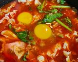 Gambar langkah 6 resipi Mi Bandung.