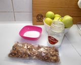 Diós-almás linzer rolád recept fázis 2 fotója