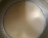 A picture of step 1 of Ela Ada or Elayappam.