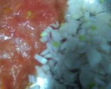 A picture of step 2 of Chole bhatoore.