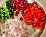A picture of step 5 of Kala Chana Tikki Chat.