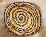 Foto del paso 16 de la receta: Galleta gigante de naranja, mandarina y chocolate!!!