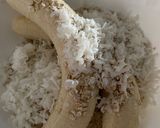 A picture of step 1 of Banana coconut oats cookies.