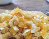 Foto del paso 1 de la receta: Torta de naranja y manzana