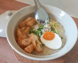 Foto langkah ke 9 dari resep Bubur Ayam Thailand - Jok Gai (โจ๊กไก่).
