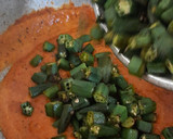 வெண்டைக்காய் கிரேவி ரெசிபி ஸ்டேப் 2 புகைப்படம்