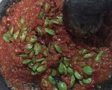 Foto langkah ke 4 dari resep Sambel trasi ulek pete.
