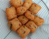 A picture of step 9 of Suji Potato Cheesy Bites.