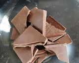 A picture of step 1 of Chocolate Mousse.