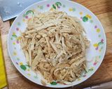 涼拌豆皮（腐竹）龍鬚菜（快速家常料理）的食譜步驟3照片