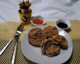 A picture of step 10 of Deep fried eggplants (Aubergine).
