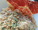 Foto del paso 5 de la receta: Hummus de garbanzo y lino con crujiente de jamón