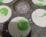 Foto langkah ke 8 dari resep Kue Bikang Pandan Cungkil.