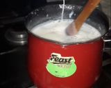 A picture of step 4 of Matka Kulfi #foodiesandfriends.