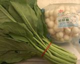 [好菇多多] 菇菇拌芥藍菜的食譜步驟1照片