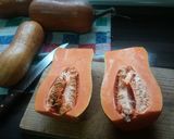 Foto del paso 1 de la receta Calabaza naranja rellena al horno😋