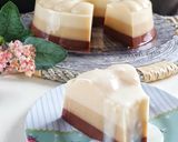 Foto langkah ke 5 dari resep Puding Lapis Susu-Kopi-Coklat.