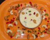 A picture of step 9 of Kesariya Kheer.