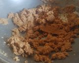 A picture of step 2 of Jaggery Halwa.