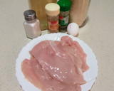 Foto del paso 1 de la receta: Filetes de pollo empanados