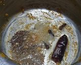 A picture of step 2 of Gujarati Vadi sabji.