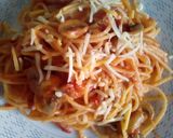 Foto del paso 2 de la receta: Pasta con bacon y champiñones