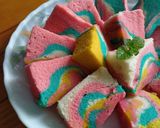 Foto langkah ke 7 dari resep Bolu Kukus Putih Telur.