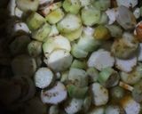 A picture of step 3 of Torai ki sabji.