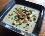 Gombakrémleves recept fázis 8 fotója