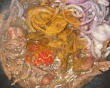 Shredded beef sauce recipe step 4 photo