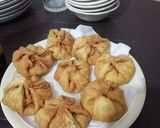 A picture of step 6 of Keema Kachori.