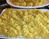 Foto del paso 5 de la receta: Bolitas de arroz rellenas de mozzarella y jamón hilado