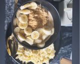 A picture of step 6 of Oat meal with chia seeds and scrambled egg.