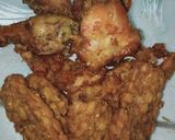 Foto langkah ke 4 dari resep Ayam goreng campur tempe ungkep sambal goang khas Sunda.
