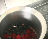 Foto del paso 5 de la receta: Cheesecake con coulis de frutos rojos