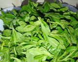 A picture of step 3 of Afang Soup.