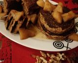 Φωτογραφία βήματος 5 της συνταγής Pancakes με βρώμη και μήλα ♠️💜