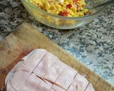 Foto del paso 2 de la receta: Tarta de jamón, queso y verduras