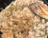 Foto del paso 5 de la receta: Berenjena rellena de pollo