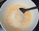 Foto langkah ke 1 dari resep Bolu kukus lowcarbo merah putih.