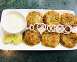 A picture of step 1 of Shami Kebab.