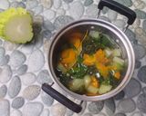 Foto langkah ke 4 dari resep Sayur Bening Bayam Labu siam dan Wortel (cocok untuk MPASI).