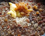 Foto langkah ke 5 dari resep Nasi Kebuli Bumbu Instan.