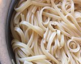 A picture of step 3 of Mushroom Spaghetti Bolognese.