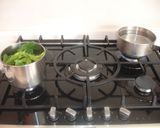 Foto del paso 1 de la receta: Paella de verduras, gambas y bacalao