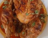 A picture of step 5 of Peri chicken roast.