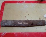 Foto langkah ke 7 dari resep Choco Cranberry Walnut Baguette.