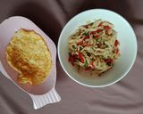 Foto langkah ke 5 dari resep Tumis jamur kering.